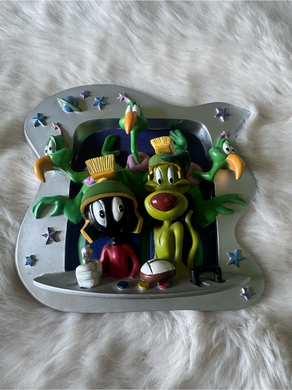 Marvin The Martian K-9 Crew Plaque Limited Edition W/ Easel Stand Numbered